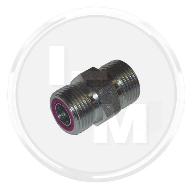 Picture of 09/16 x 9/16 ORFS Male x Male Adaptor