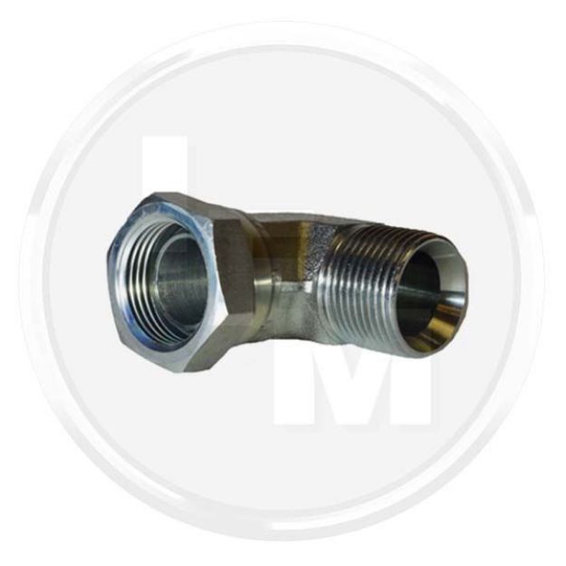 Picture of 1/2 X 1/2 BSP Male X Female 90 Elbow Compact Adaptor