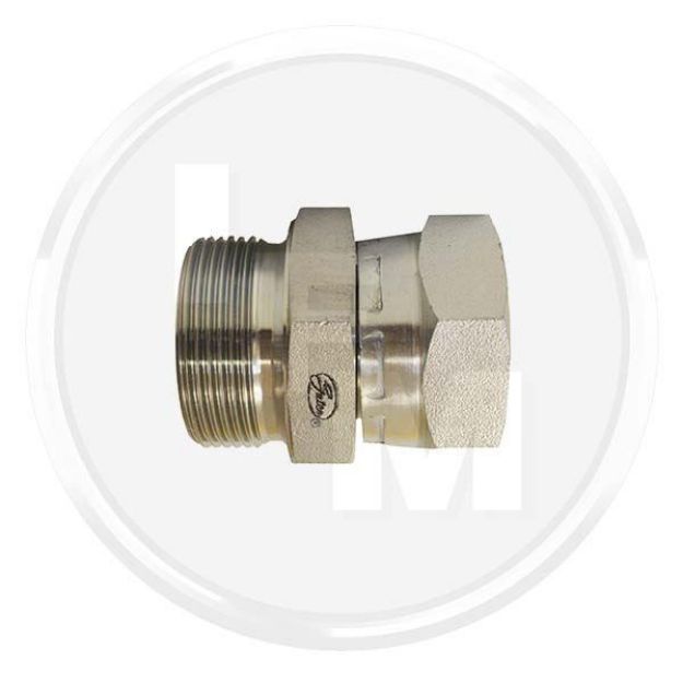 Picture of 1 1/2" X 1 1/2" BSP MALE X FEMALE ADAPTOR