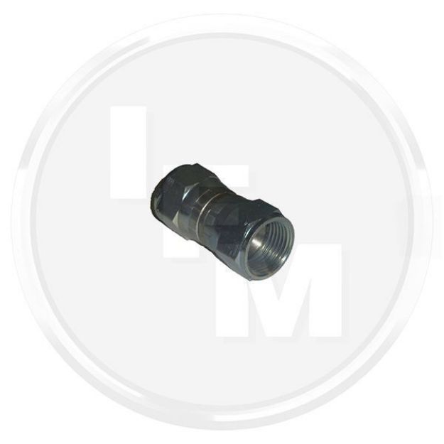 Picture of 9/16 X 9/16 JIC F & F Adaptor