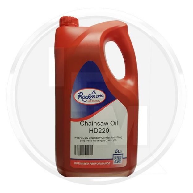 Picture of 5Lt  ROCKMAN  CHAIN  OIL  HD220