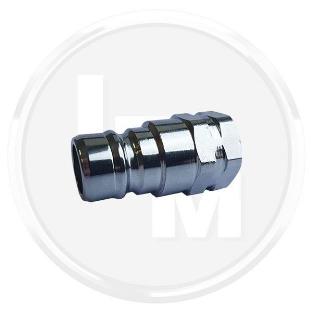 Picture of 3/8" MALE CHROME Q.R FREE FLOW POWERWASHER COUPLING