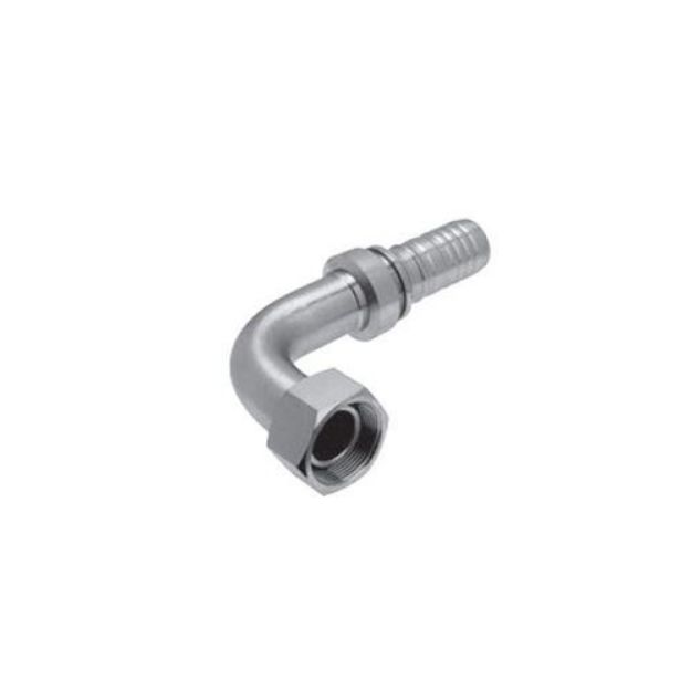 Picture of 10GS10FBSPORX90 - Female BSP 90° Elbow 'O' Ring Swivel - 60° Cone