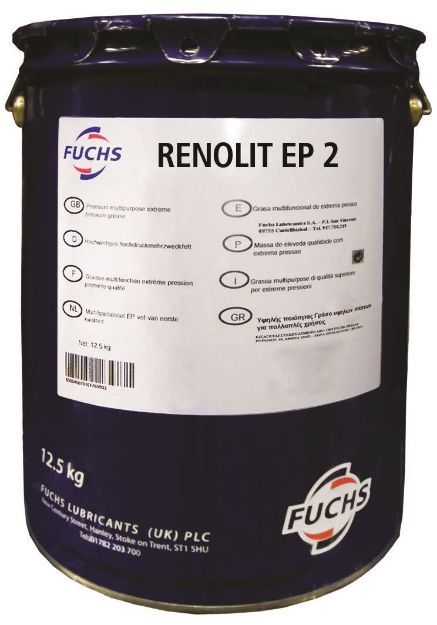 Picture of 12.5KG DRUM RENOLIT EP2 GREASE