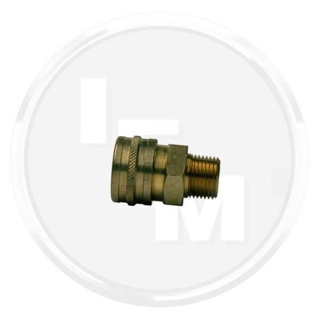Picture of 1/2" Female Brass Quick Release Coupling