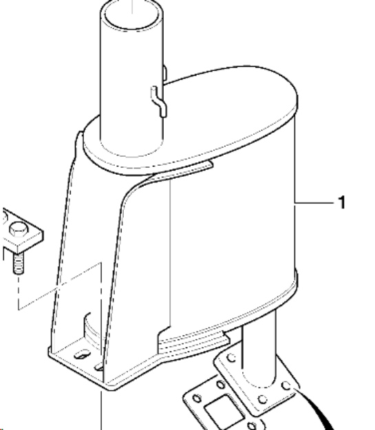 Picture of 2CX EXHAUST BOX