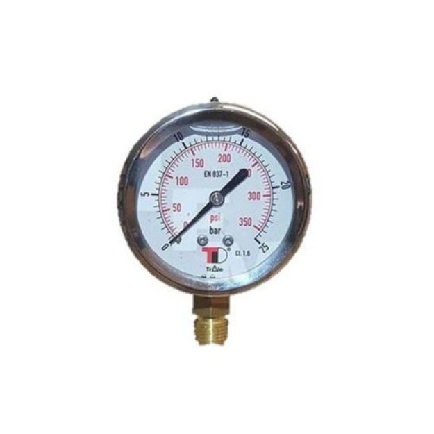 Picture of 0-200 BAR PRESSURE GAUGE.