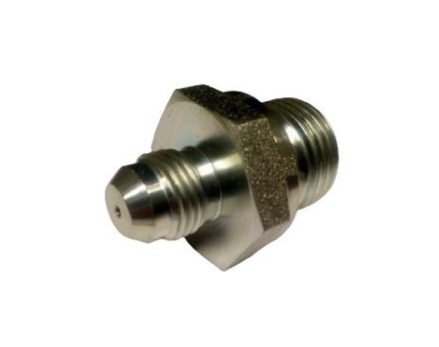 Picture of 1/2 M BSP WD X 9/16 M JIC 1.5MM RESTRICTOR