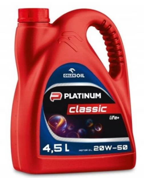 Picture of 4.5 LT PLATINUM LIFE  20W-50  OIL