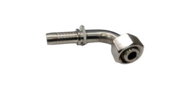Picture of 1/2 HOSE X M22 90 DEG F S/STEEL LIGHT COUPLING